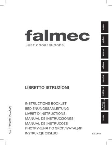 Falmec Quasar Top Specification | Manualzz