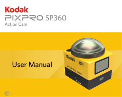 Kodak SP360 - PixPro - Owner's manual, User manual | manualzz.com
