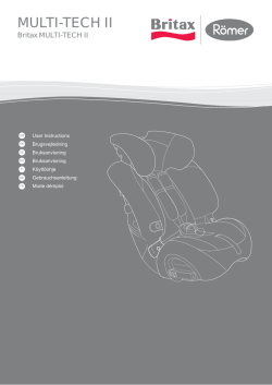 britax romer multi tech ii