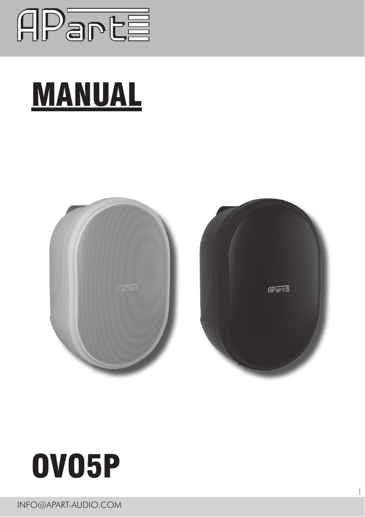 Biamp Apart Ovo5p Manual Manualzz