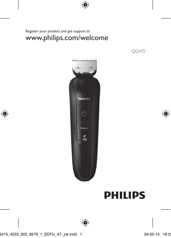 philips qg415