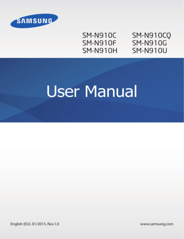 Samsung SM-N910C User manual User manual | Manualzz