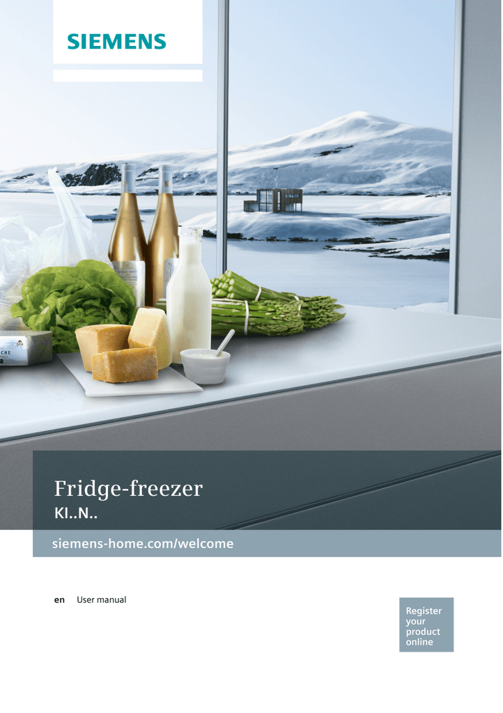 Siemens Ki85nad30g Fridge Freezer Manualzz