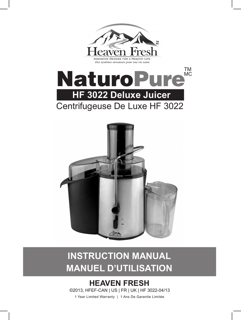 heaven fresh juicer