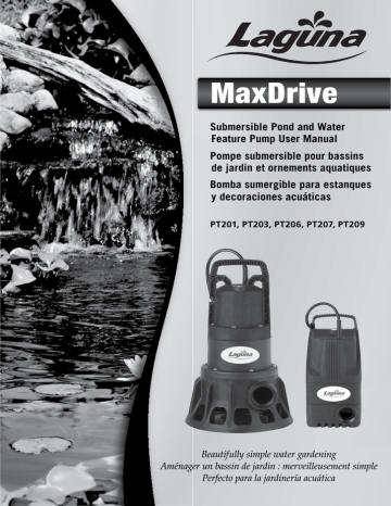 Hagen PT206, Laguna MaxDrive User manual | Manualzz