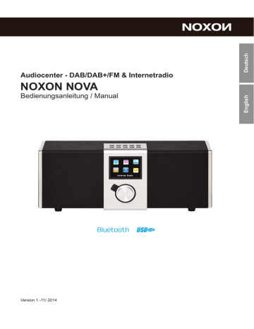 NOXON NOVA User manual | Manualzz