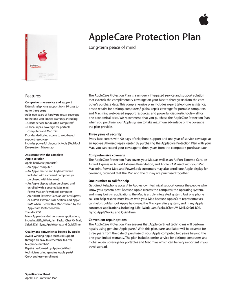 purchase applecare protection plan