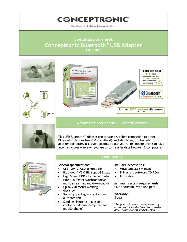 Software conceptronic bluetooth