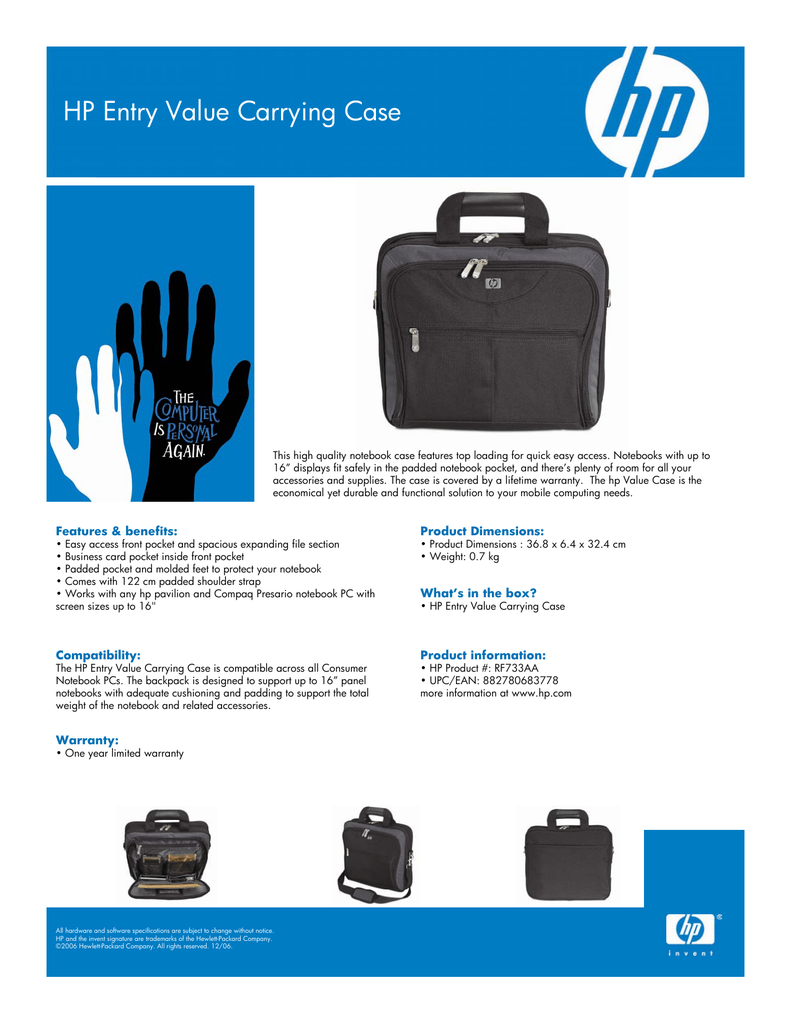 hp value top load case 18