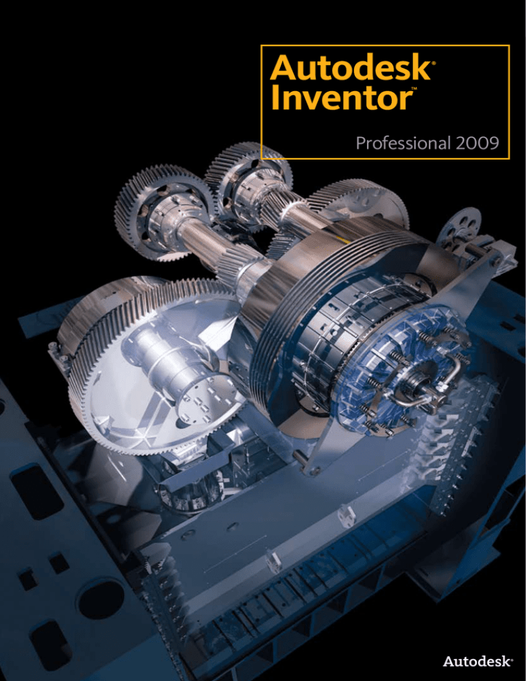 OEM Autodesk Inventor Professional 2009