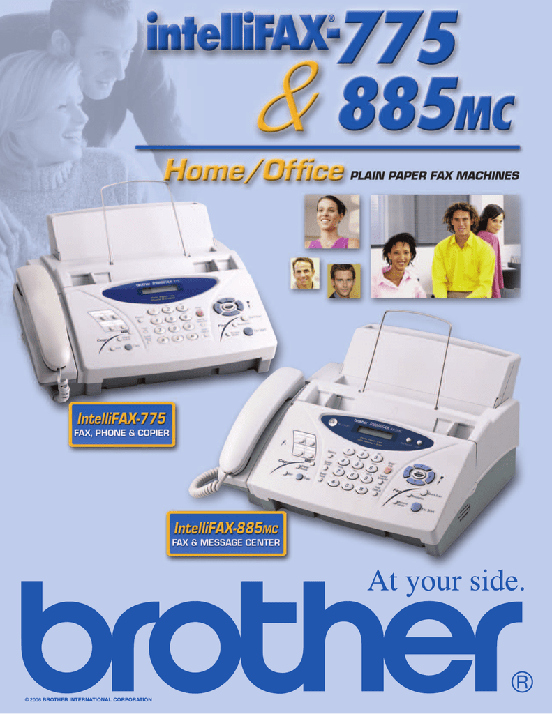 Brother IntelliFAX-885MC Plain Paper 