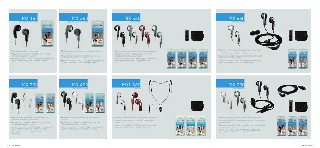 Terjual Custom Upgrade Sennheiser MX760 High End Earphone Hifi Headset |  KASKUS