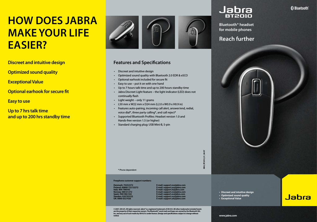 jabra bt2010