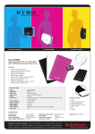Nanopoint ICY BOX IB-221BPW USB powered Datasheet