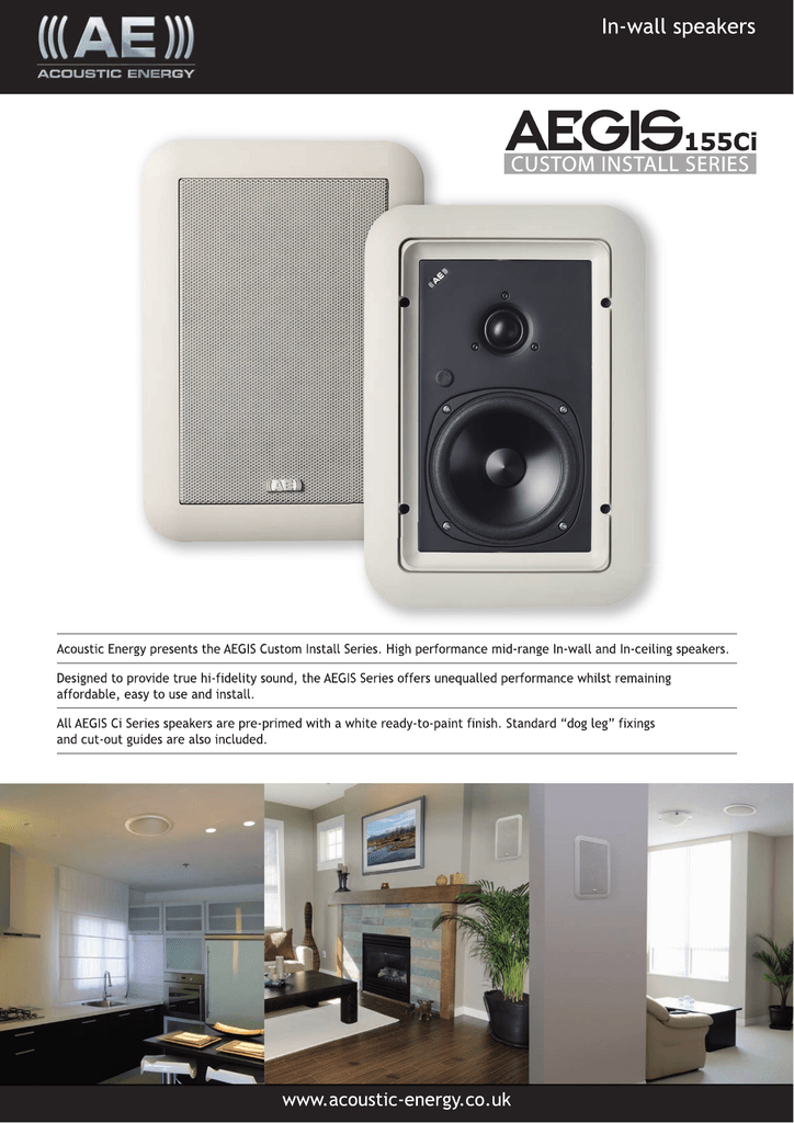 energy in wall speakers