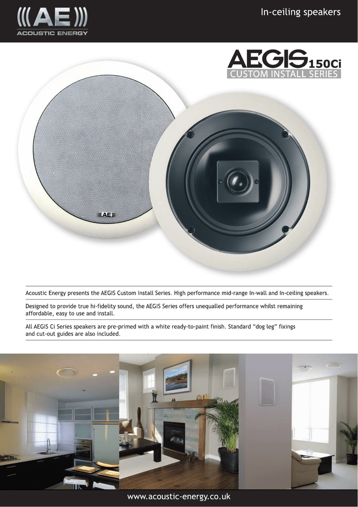 energy in ceiling speakers