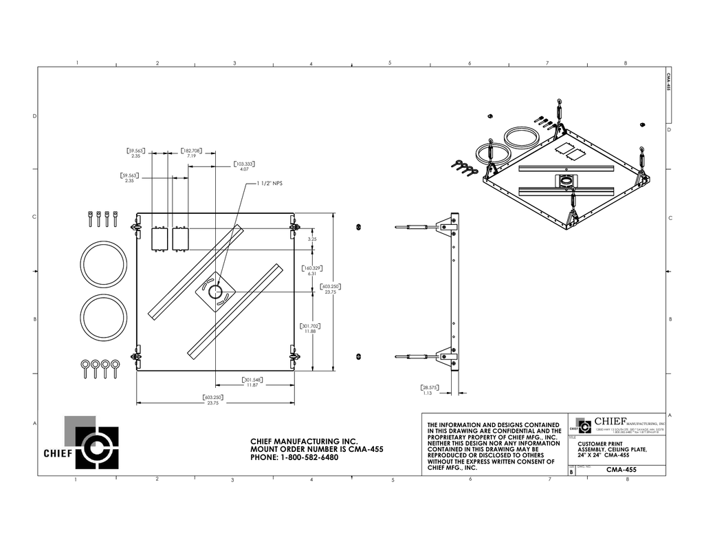 Chief Suspended Ceiling Tile Replacement Kit Manualzz Com