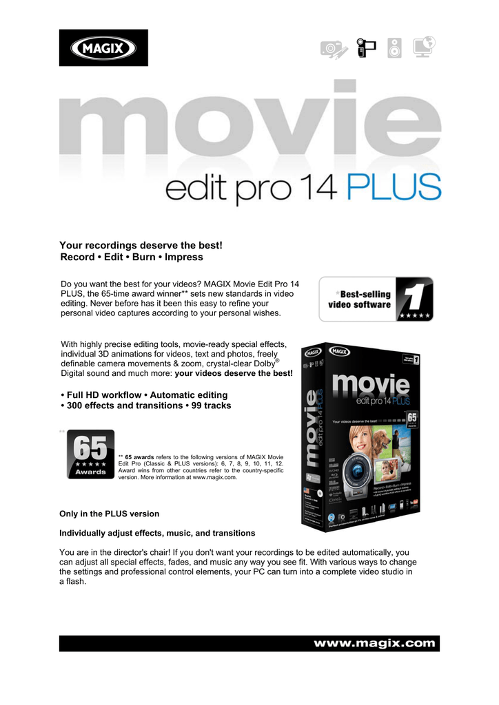 magix movie edit pro 2013 how to zoom font