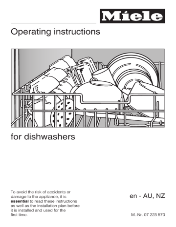 Miele G 1173 SCVi Datasheet | Manualzz