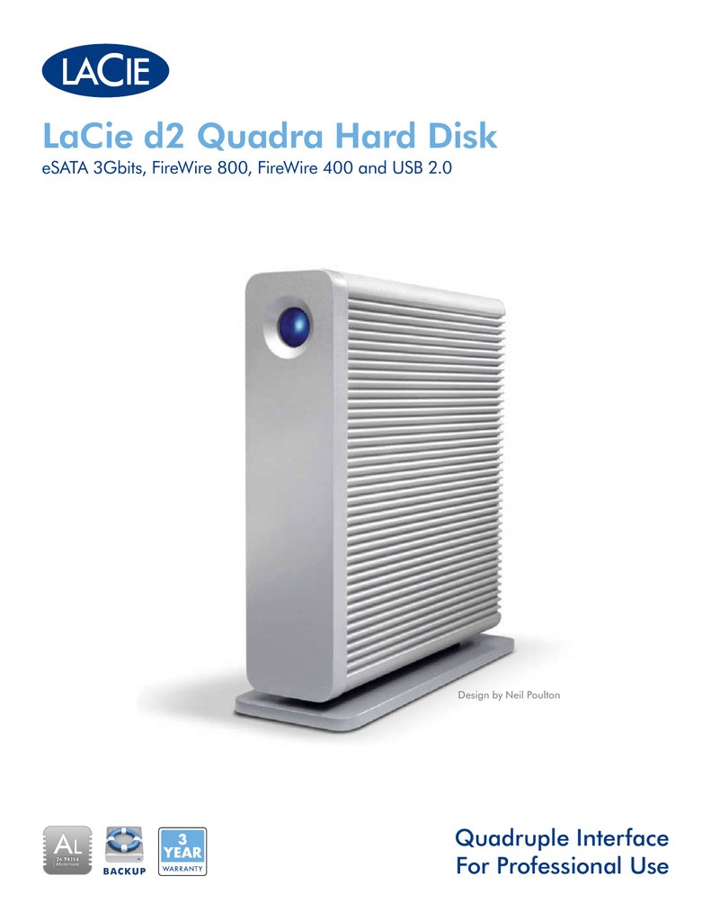 lacie 2tb external hard drive firewire