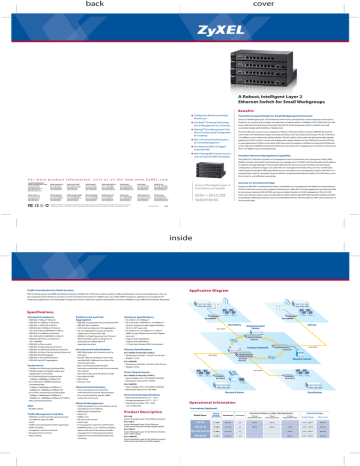 ZyXEL ES-2108-LC Datasheet | Manualzz