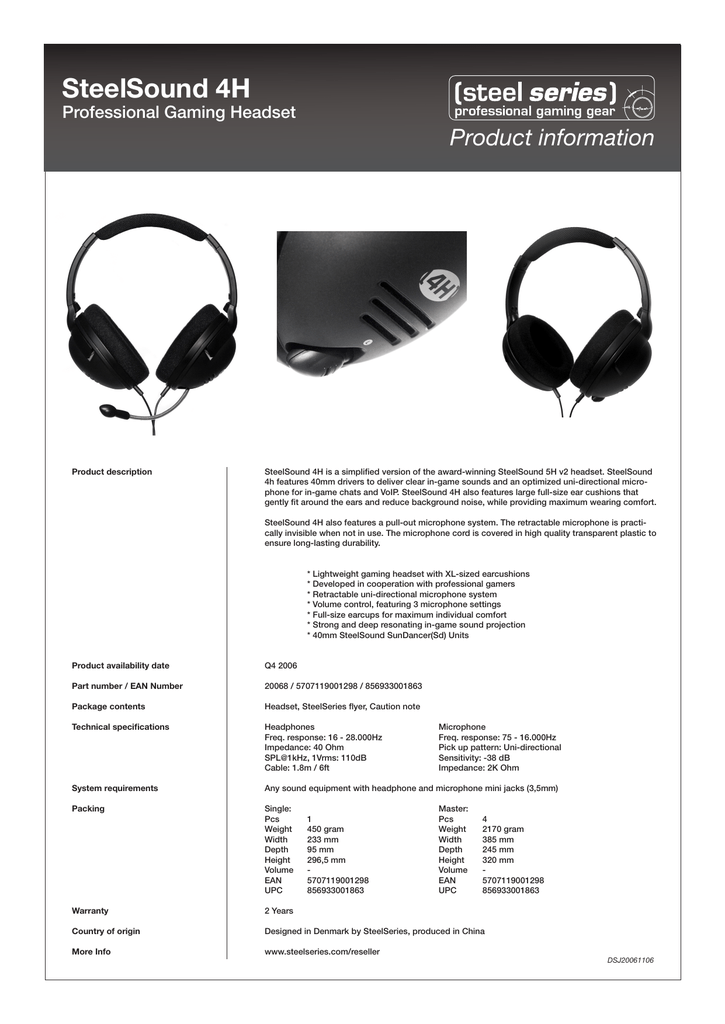 steelseries 7h pro