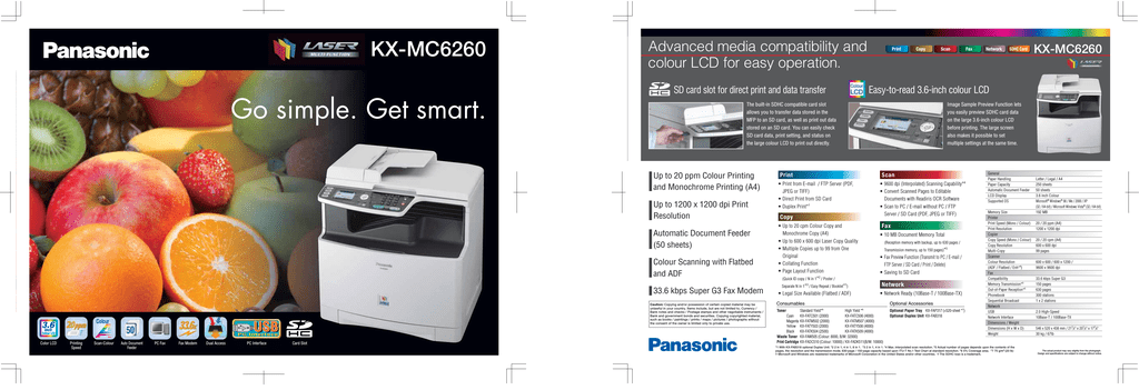 Panasonic printer driver download