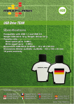 MaxFlash PD4GTIM-R USB flash drive Datasheet