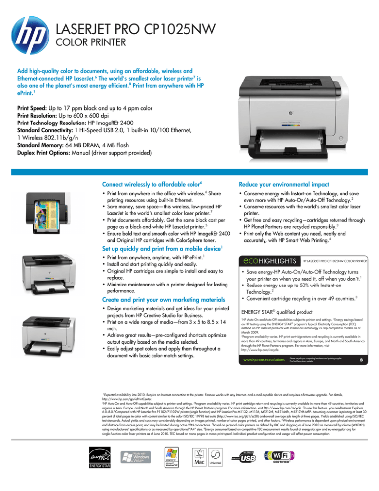 Hp Ce914a Datasheet Manualzz