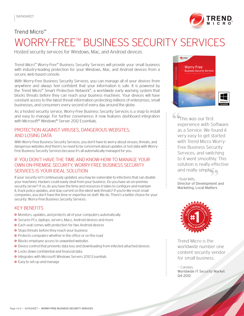 trend micro won t update