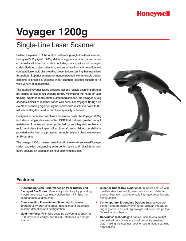 voyager 1200g pdf