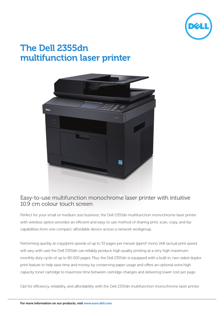 Dell 2335dn Multifunction Laser Printer