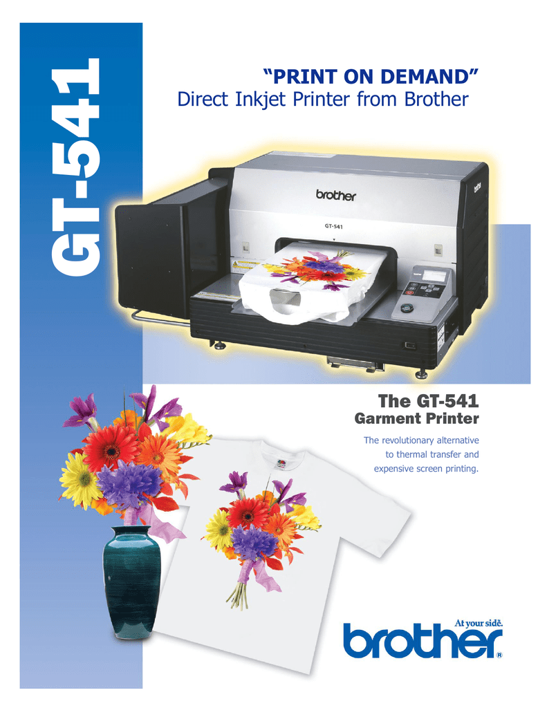 brother gt 541 direct to garment printer brother gt 541 direct to garment printer