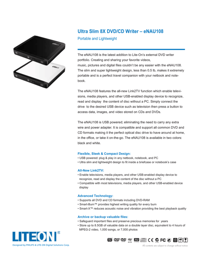 Lite On Enau108 101 Enau108 111 Datasheet Manualzz