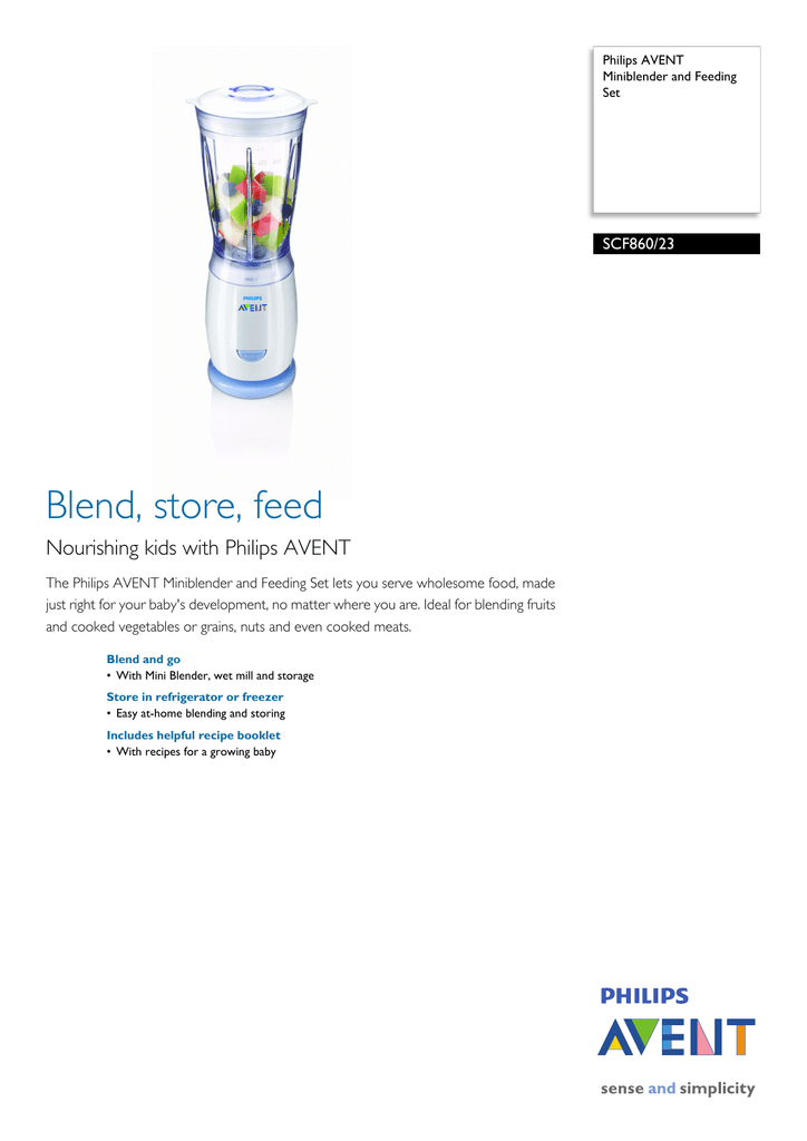 avent mini blender