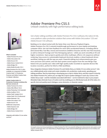 adobe premiere pro cs4 system requirements