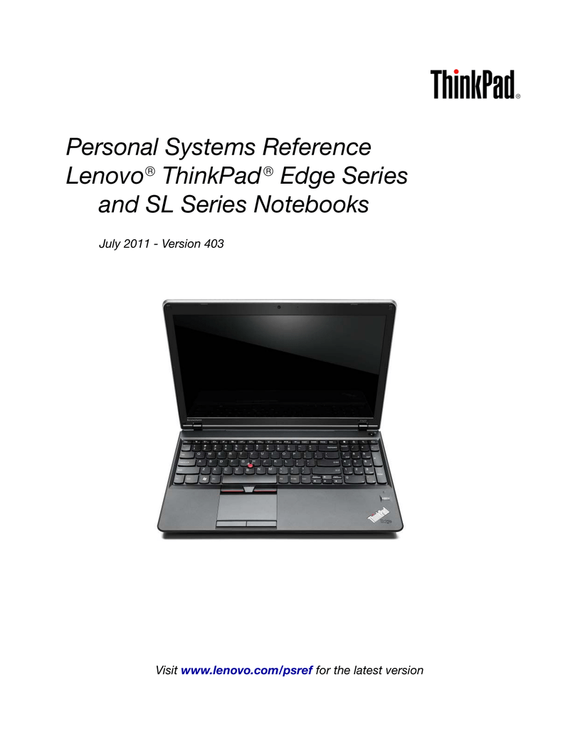 Lenovo Thinkpad E4s Manualzz