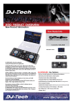 DJ-Tech Pro DJKEYBOARDDAD DJ mixer Datasheet