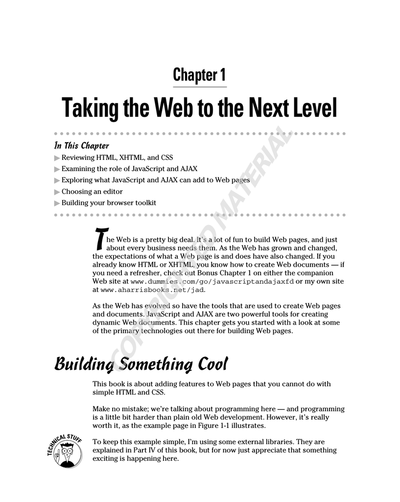 For Dummies Javascript And Ajax Manualzz