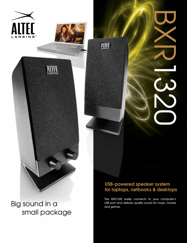 altec lansing bxr1320