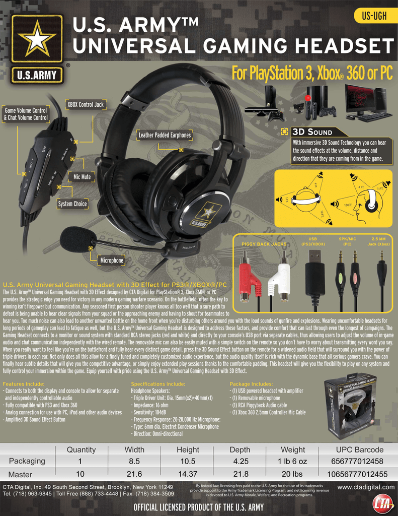 cta digital universal gaming backpack