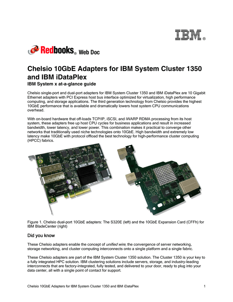Chelsio delivers software driver for mac