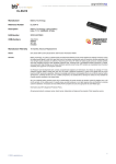 Origin Storage Li-Ion, 11.1V, 5600mAh, 6 Cells Datasheet