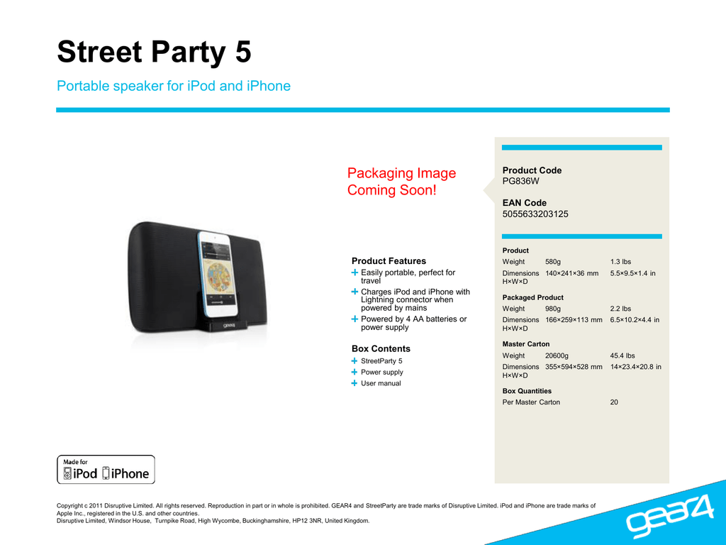 gear4 street party