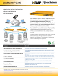 KEMP Technologies LoadMaster LM-2200 Datasheet