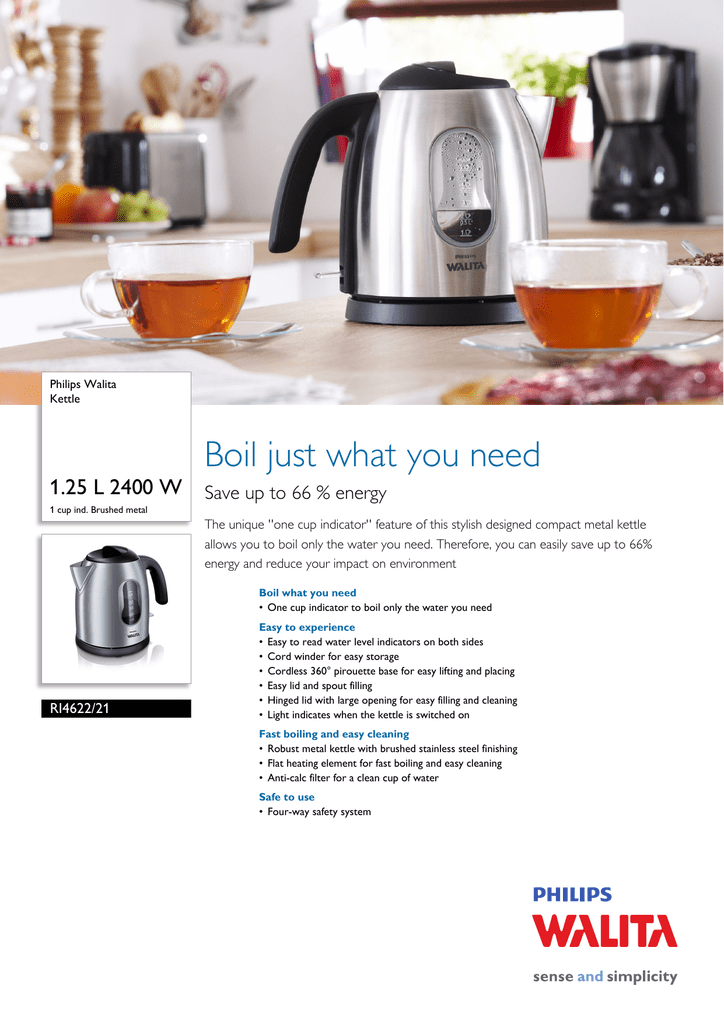 Mini kettle HD4619/20