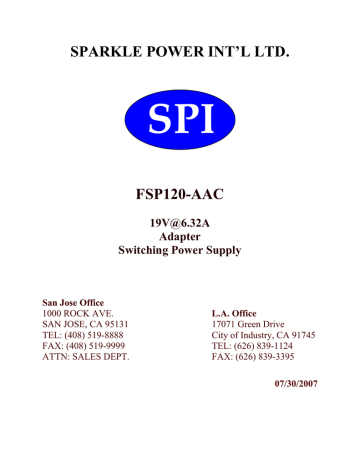 Fsp120 aac схема