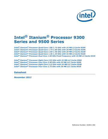 Processor 9300 Series Processor Block Diagram. Intel CM8063101049806 ...