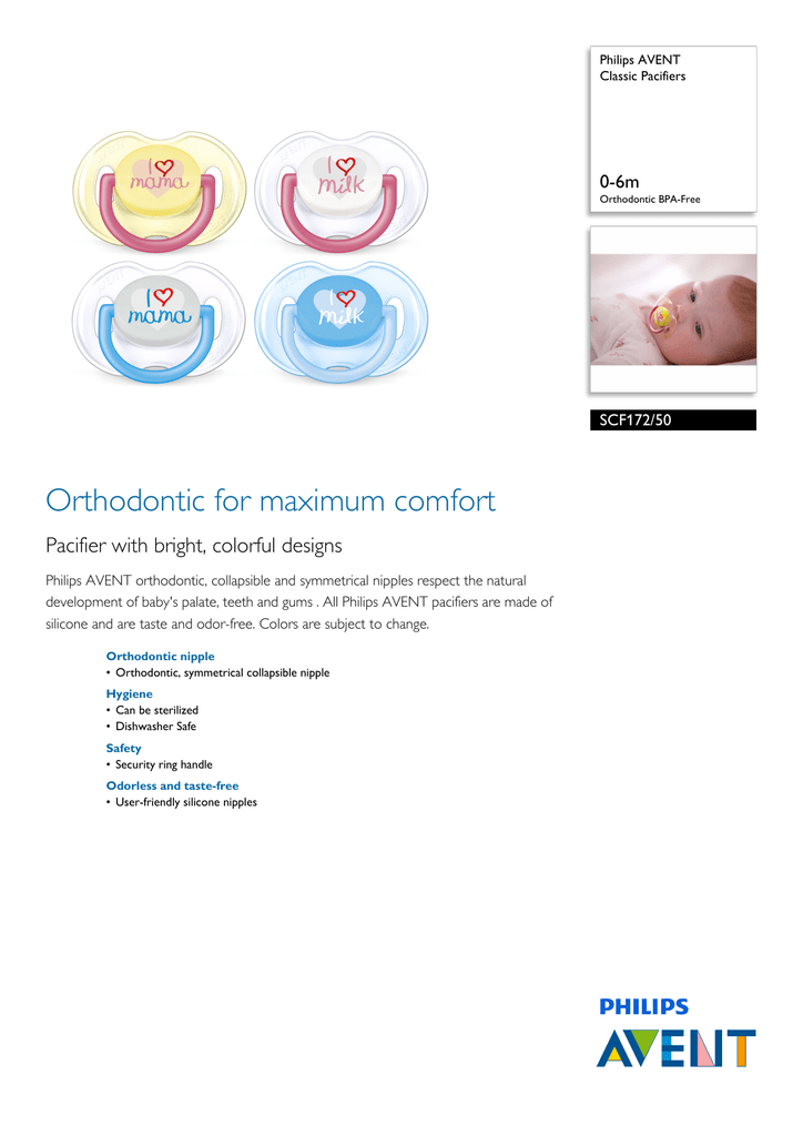 avent orthodontic nipple