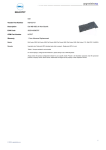 Origin Storage KB-KCP3T notebook spare part Datasheet